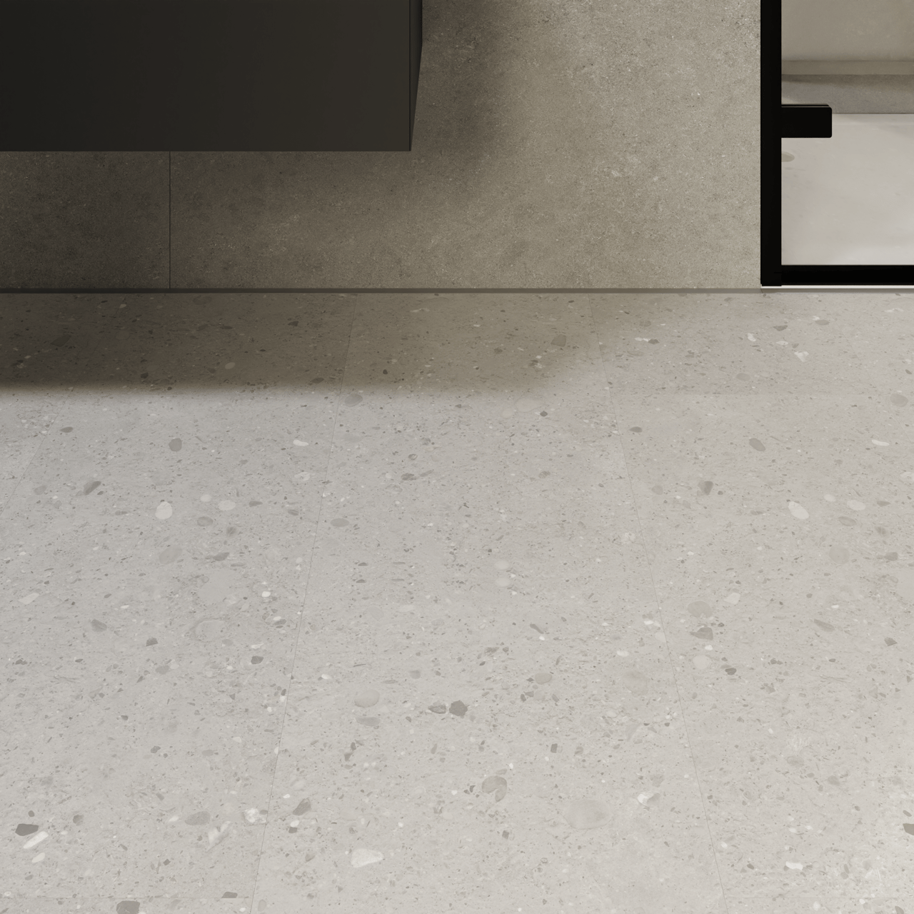 Florris Stockholm SPC klik vinyl vloer, 6 stuks, 40x80cm, Lunar Grey