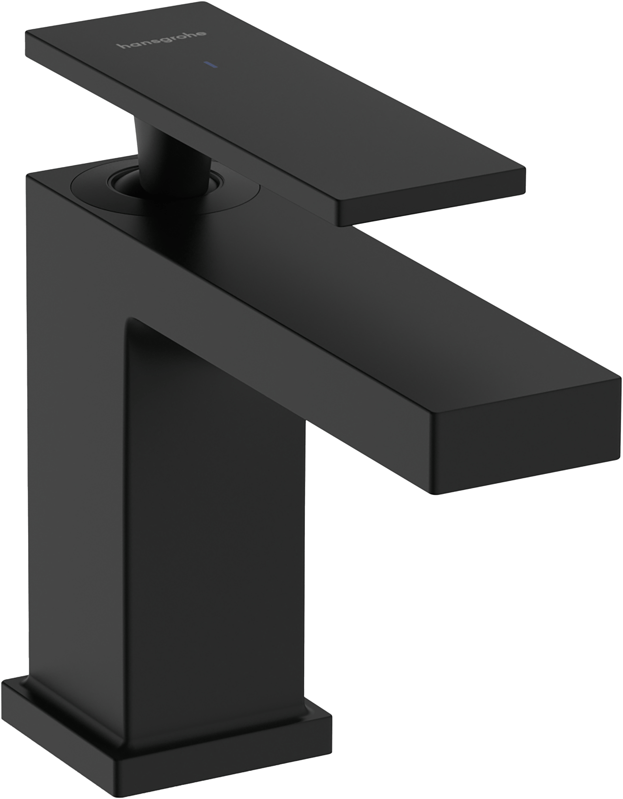 Hansgrohe Tecturis E80 verlaagde koudwaterkraan Mat Zwart