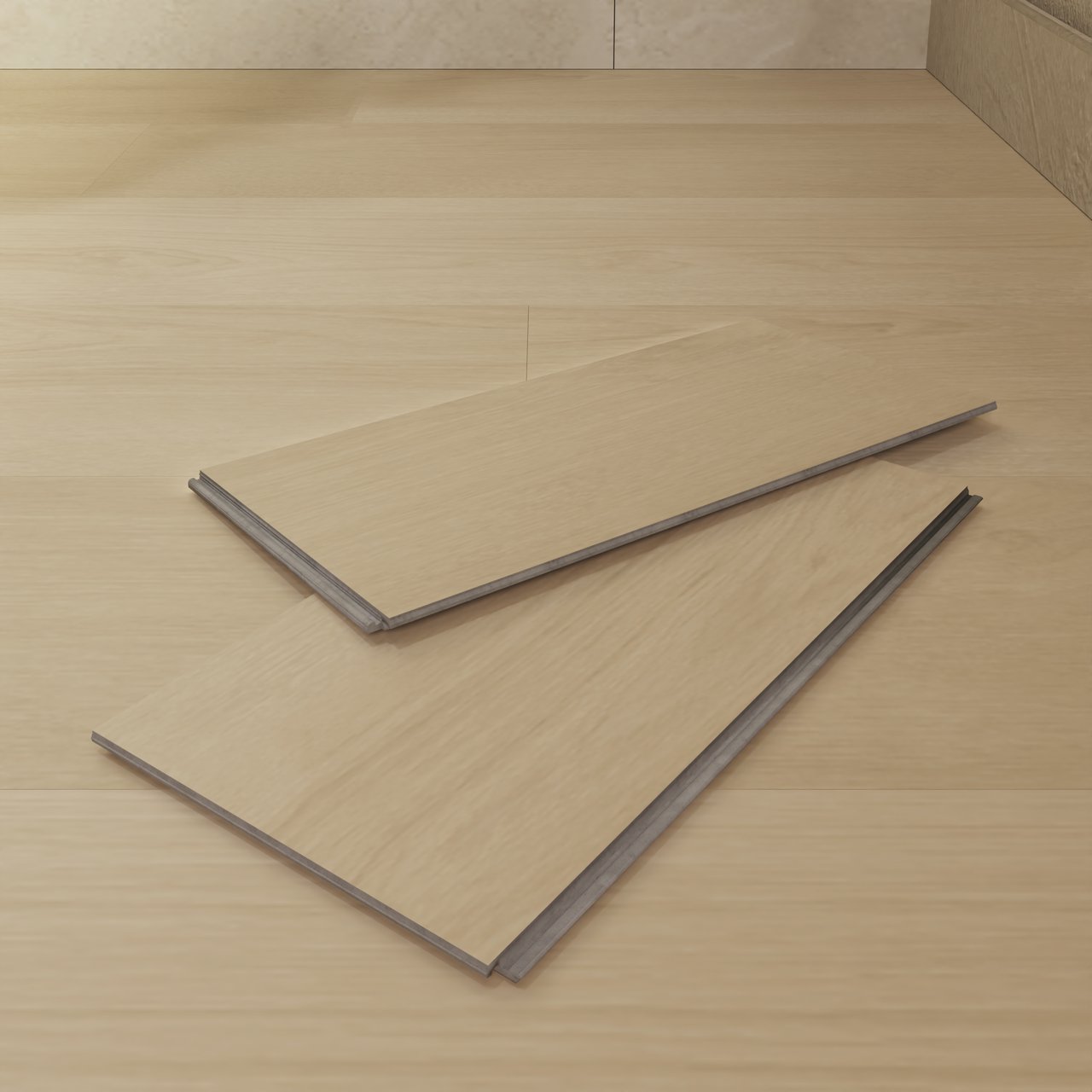Florris Vinylwood SPC-Klickvinylböden, 9 Stück, 19x123cm, Heritage Cream