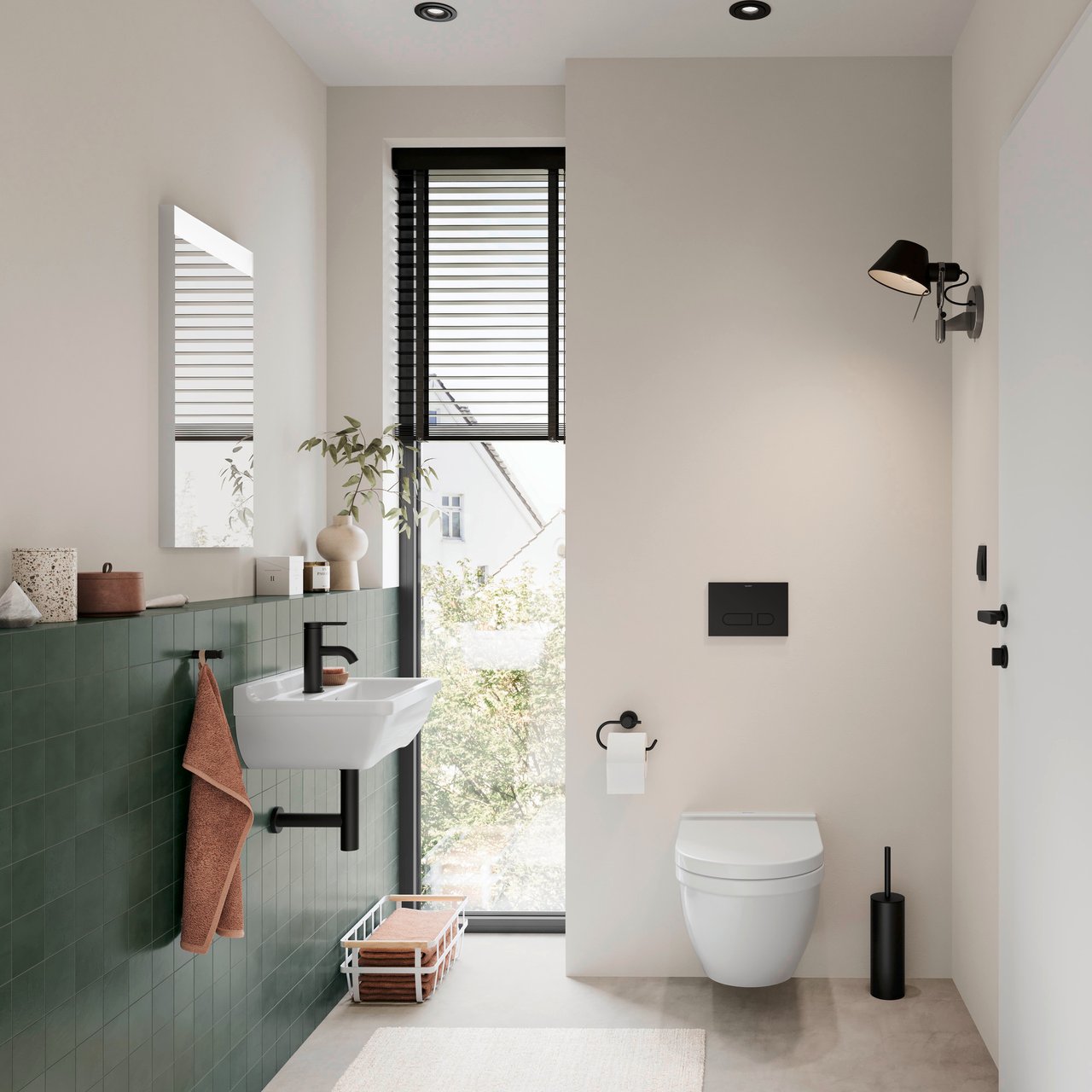Duravit Starck 3 hangtoilet glanzend wit randloos compact