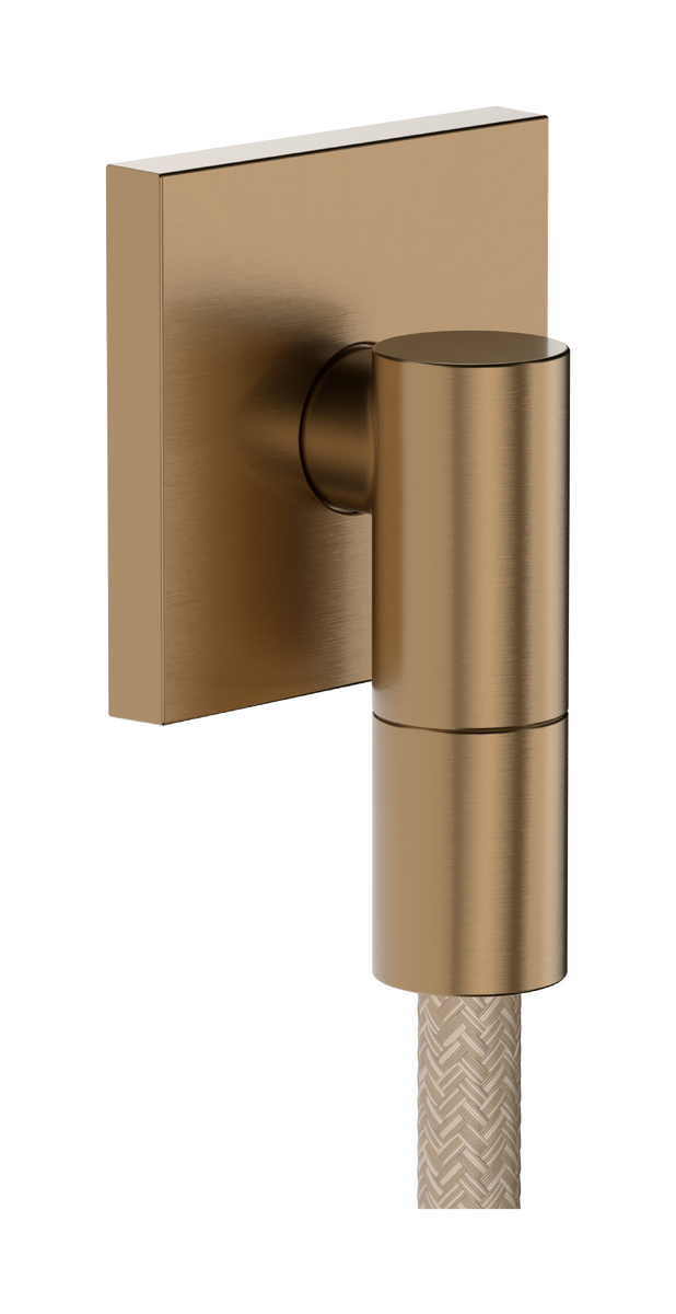 Hansgrohe FixFit Fine E coude de raccordement 1/2" Brushed Bronze