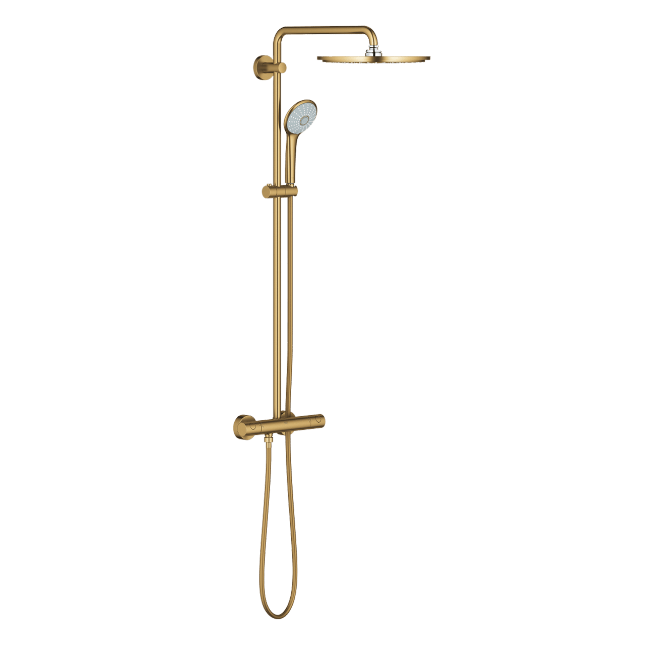 Grohe Euphoria System 310 colonne de douche de pluie robinet thermostatique Brushed Cool Sunrise