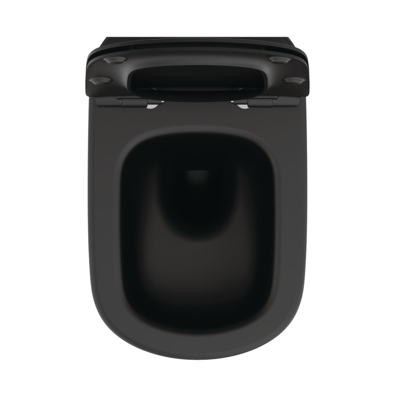 Ideal Standard Tesi hangend toilet mat zwart randloos