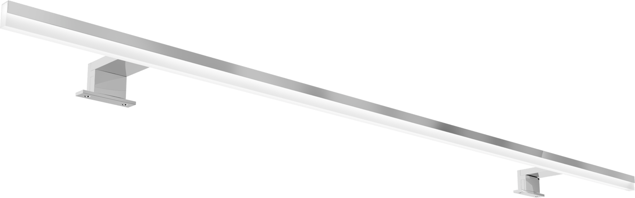 Luca Varess Serena LED luminaire 120 cm chrome