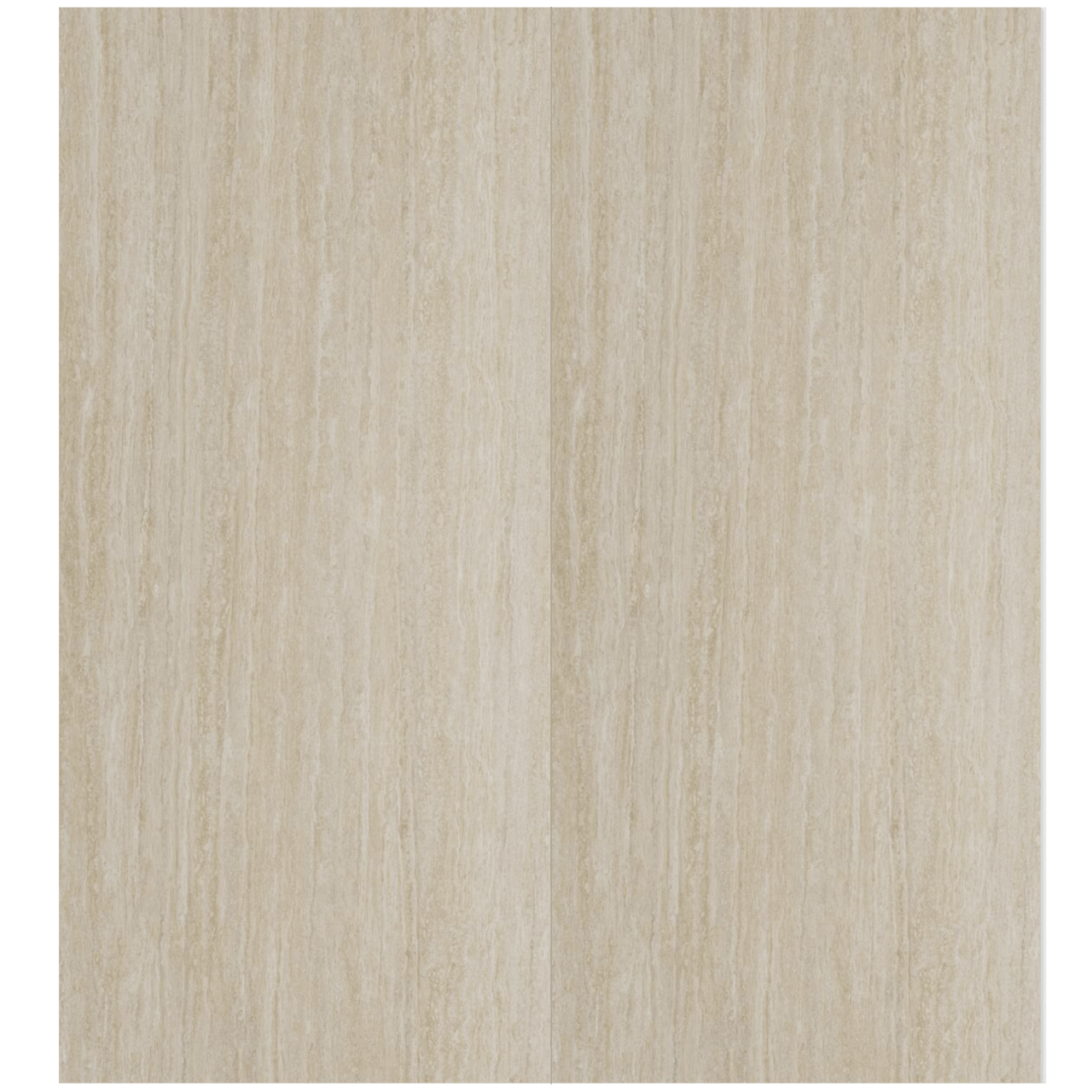 Florris Sevilla SPC-Wandpaneele, 2 Stück, 120 x 260 cm, Travertin