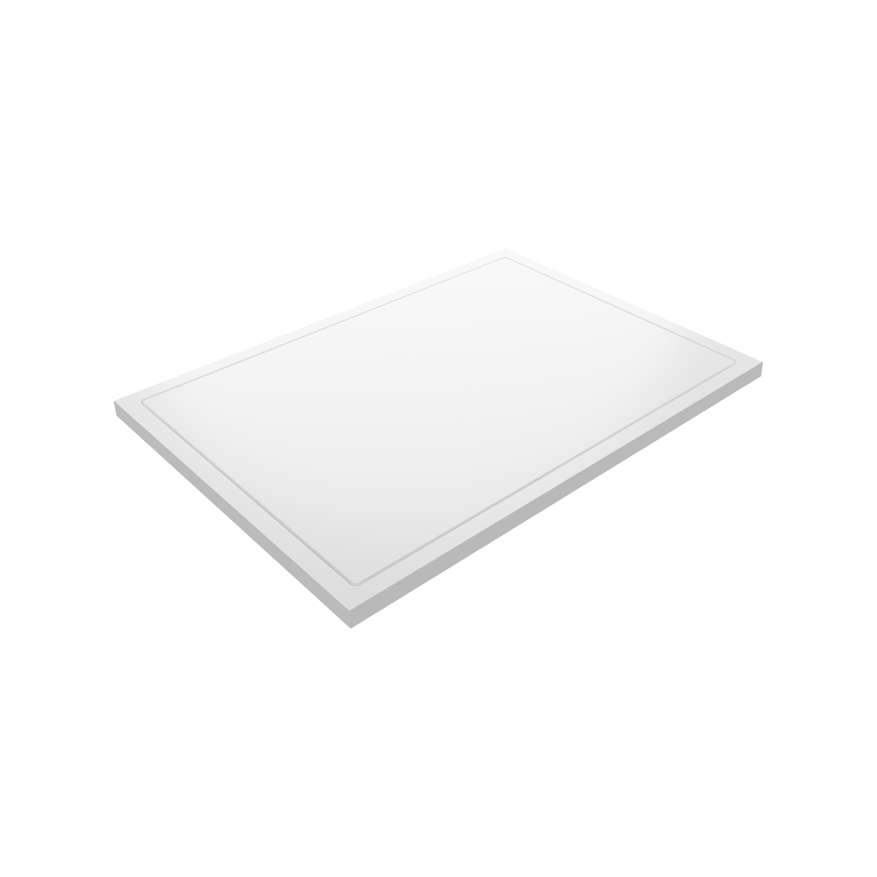 Balmani Endless douchebak 120 x 90 cm Solid Surface mat wit