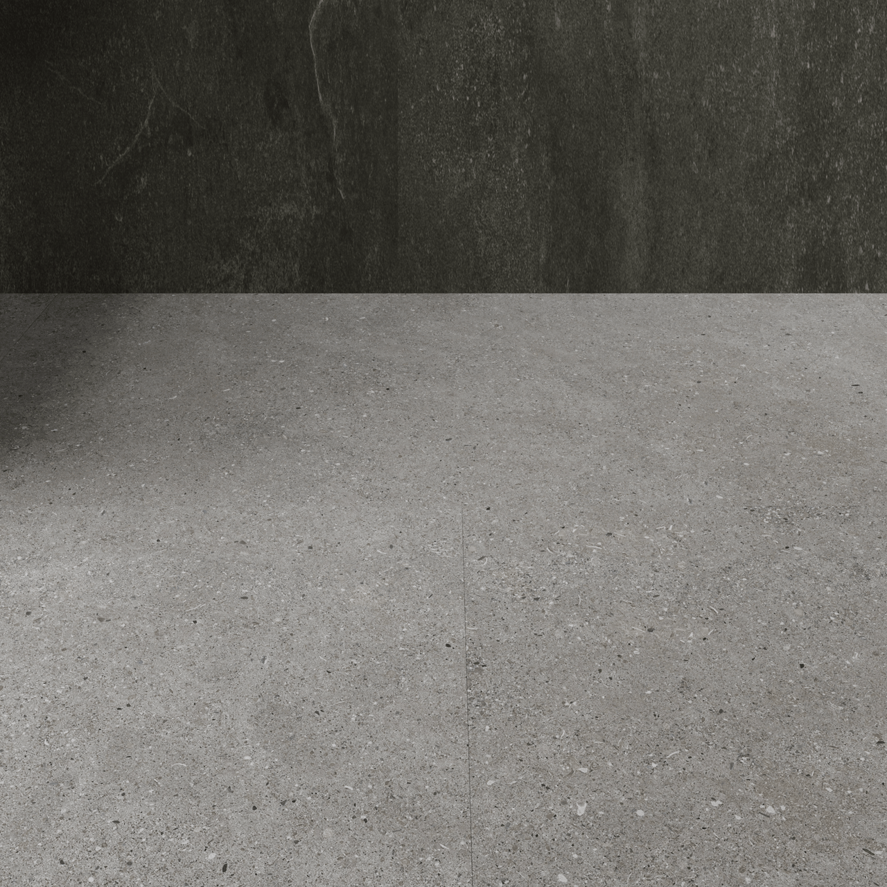Florris Stockholm SPC-Klickvinylböden, 6 Stück, 40x80cm, Crater Grey