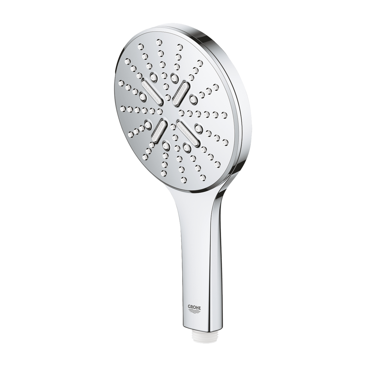 Grohe Rainshower Smartactive 130 Handbrause: 3jet, Chrom Glänzend