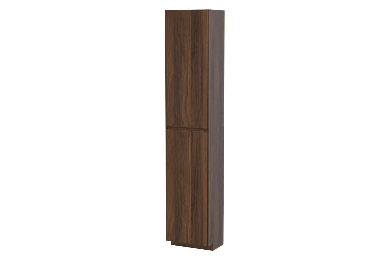 Storke Edge colonne salle de bains a poser gauche noyer 40 x 30 x 200 cm