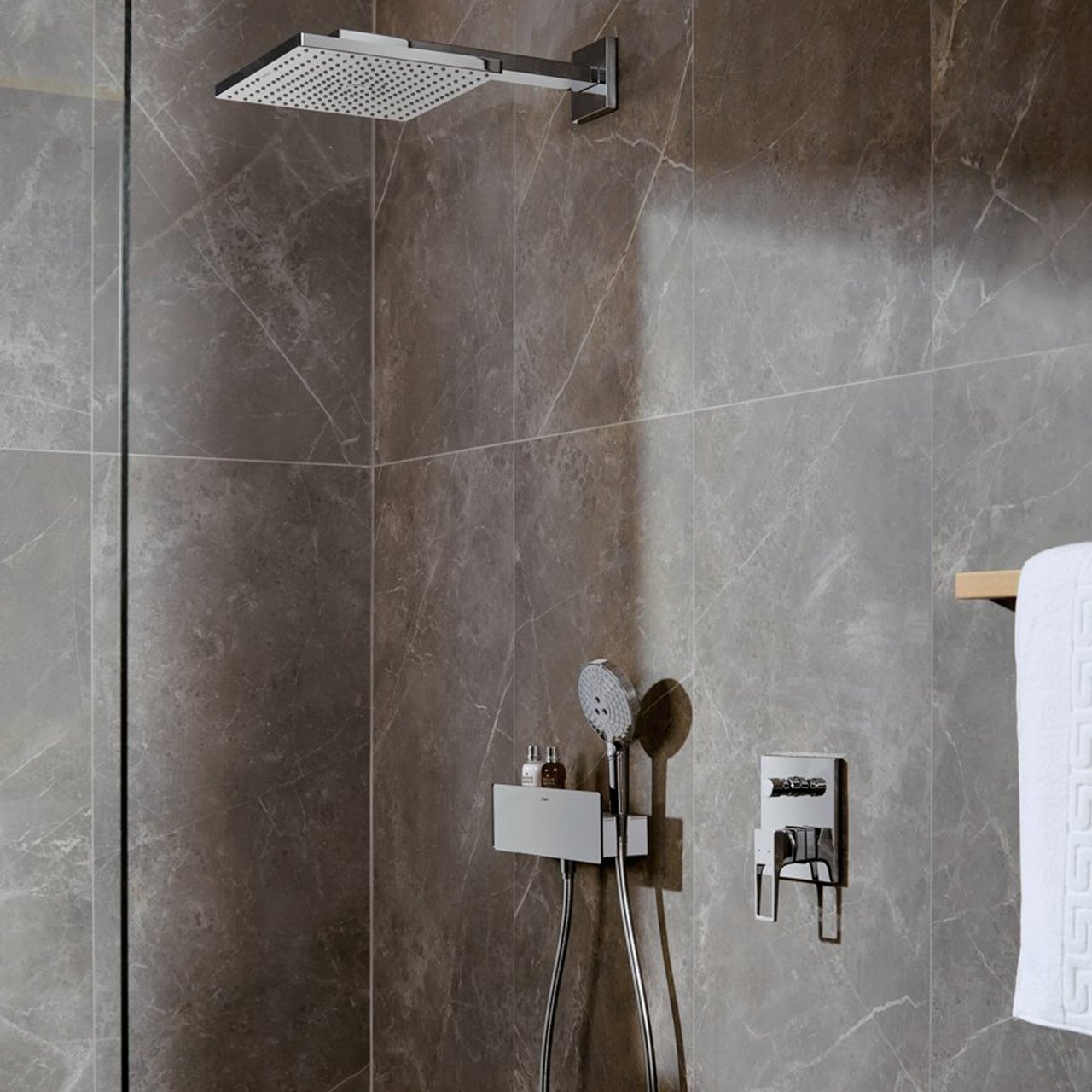 Hansgrohe Raindance Select S 120 handdouche 3 straalsoorten Glanzend Chroom