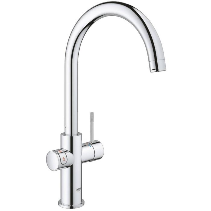 Grohe Red Duo keukenkraan glanzend chroom
