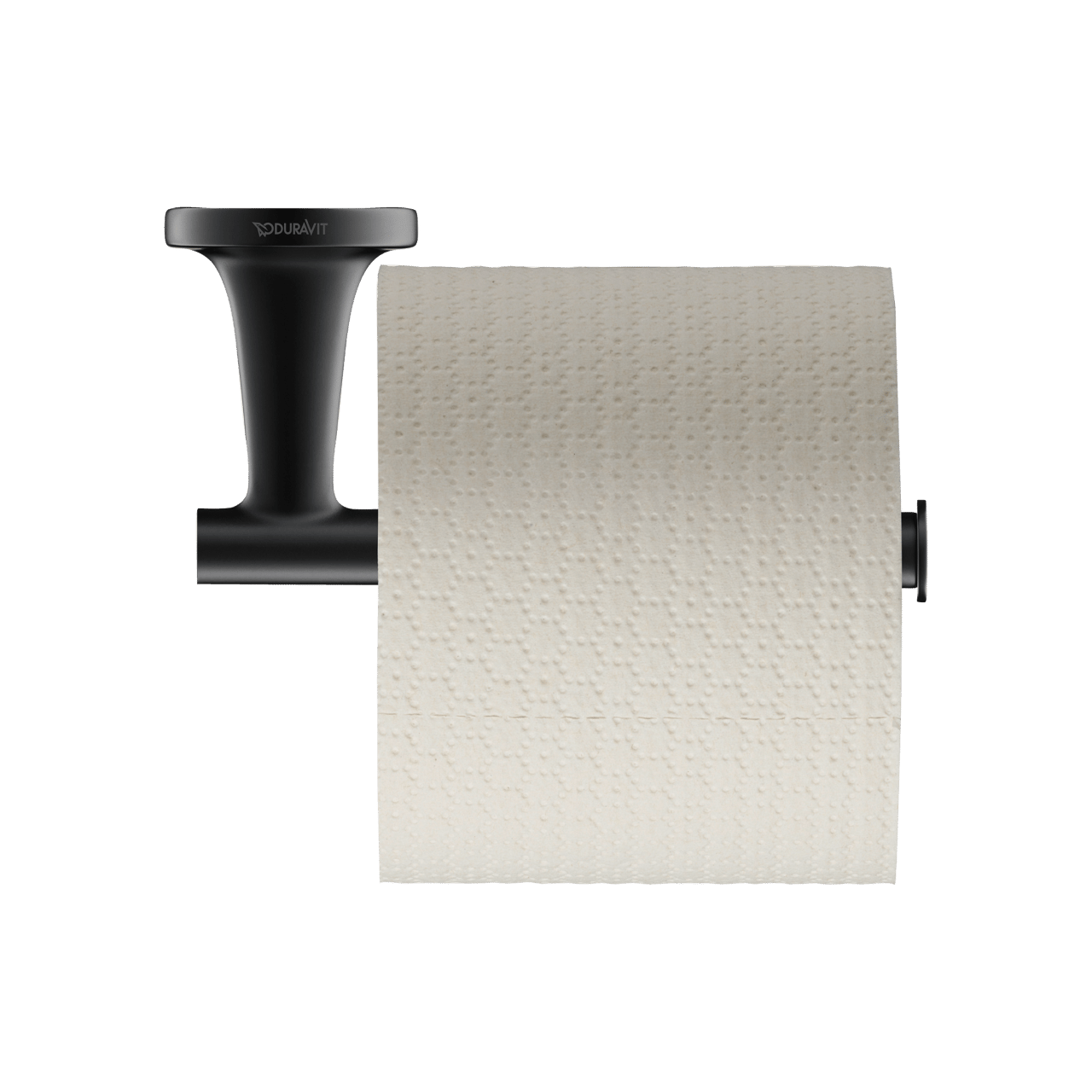 Duravit Starck T porte-rouleau de papier toilette noir mat