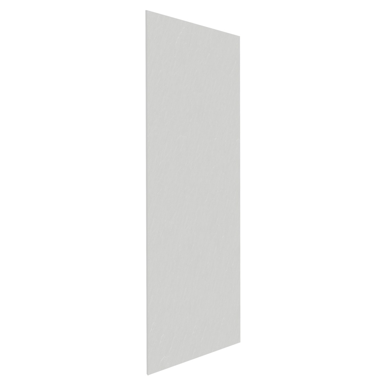 Balmani Zeno set douchewandbekleding 90 x 90 x 260 cm composietmarmer lichtgrijs leisteenstructuur