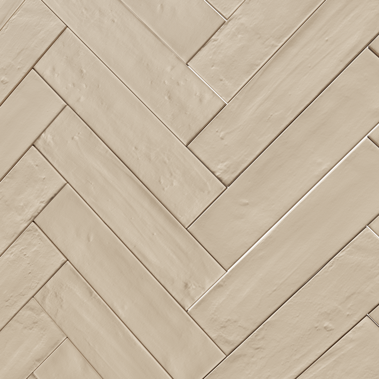 Carruzo Barrio carrelage mural en céramique 32 carreaux 6x25cm Crema