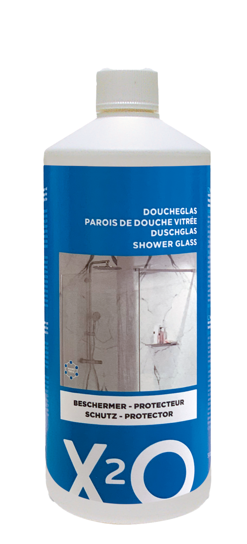 X2O glazen douchewanden nano protector 500ml