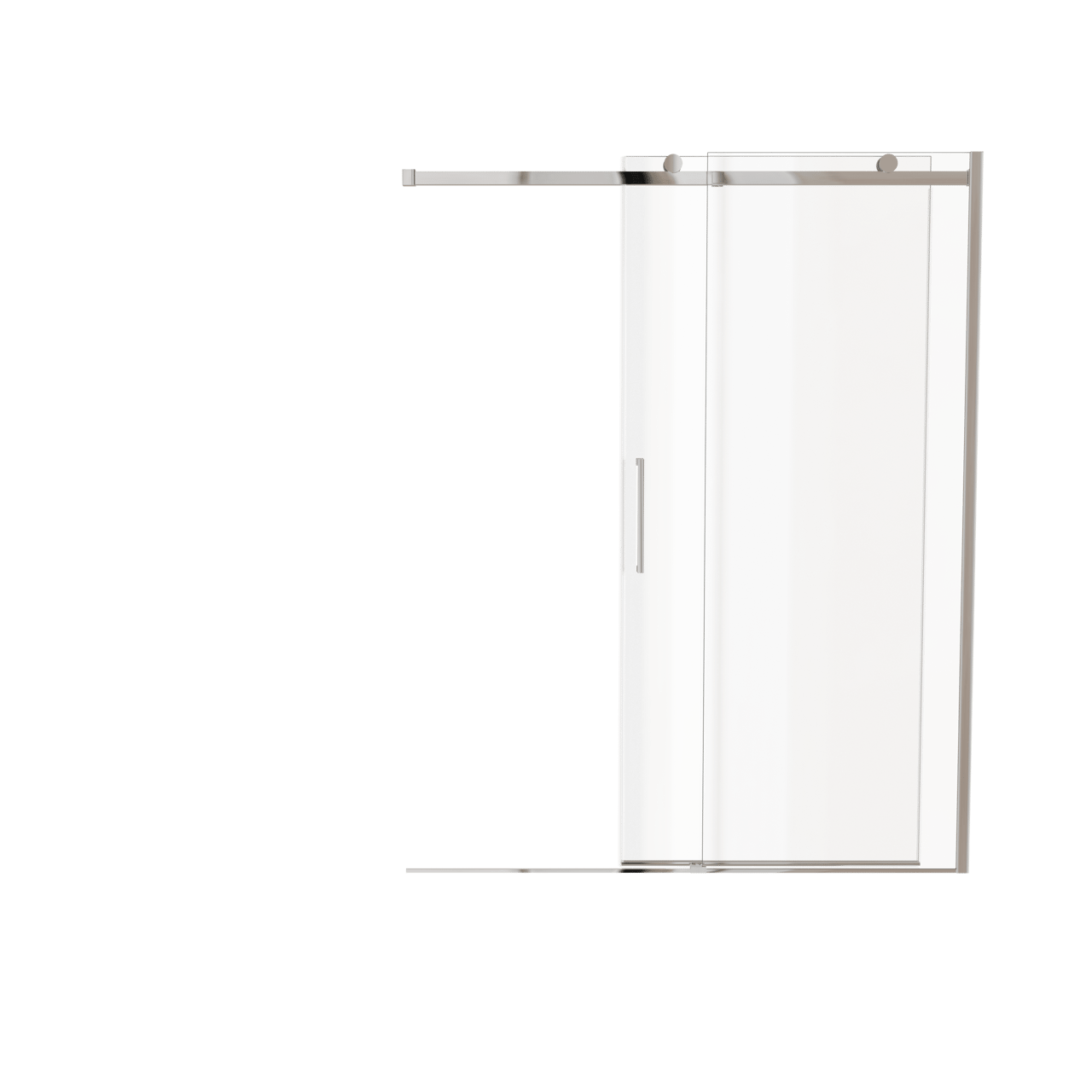 Luca Varess Boltano Dusche Schiebetür 160 cm x 200 cm Klarglas Chrom Profil