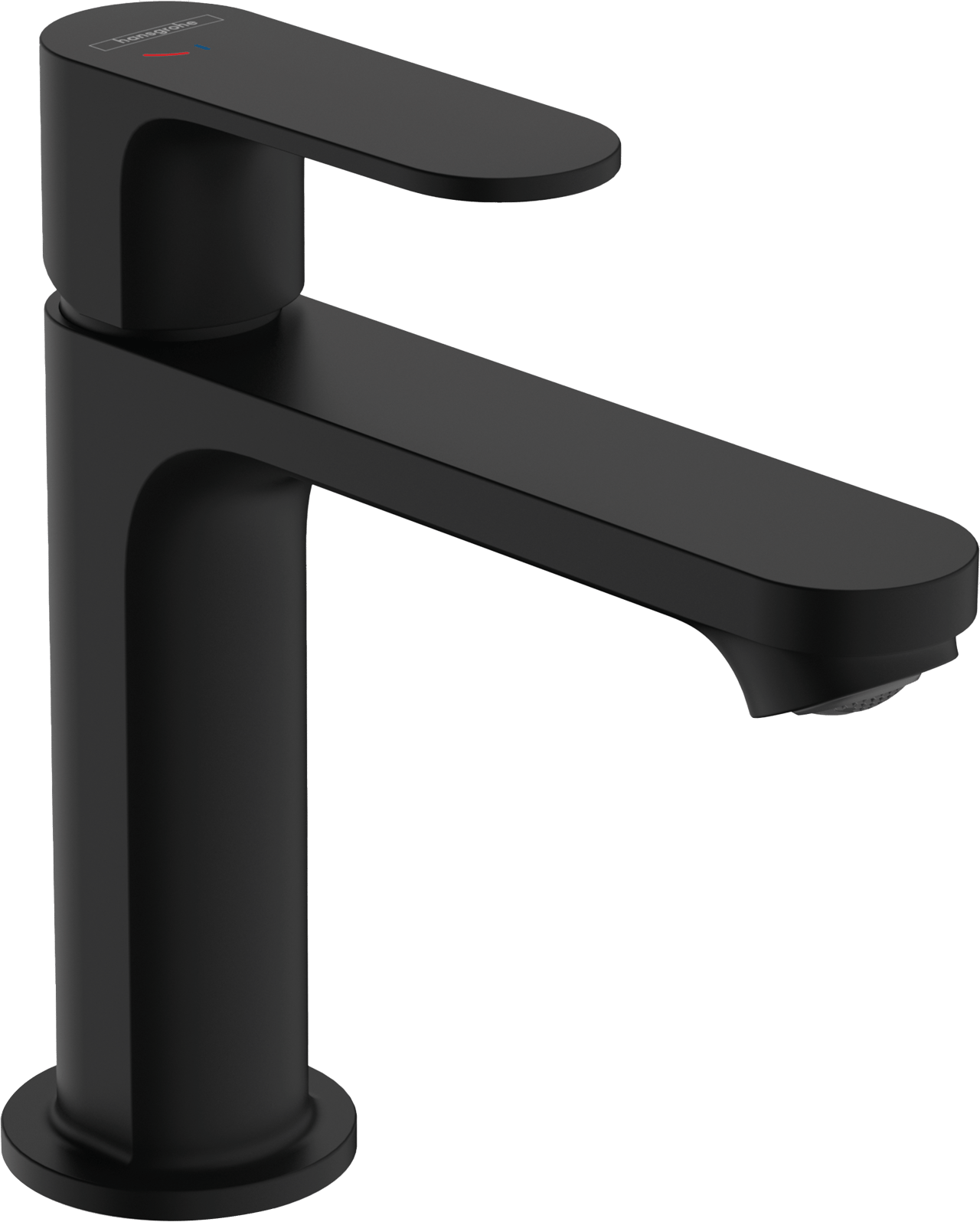 Hansgrohe Rebris 110 robinet de lavabo bas Noir Mat