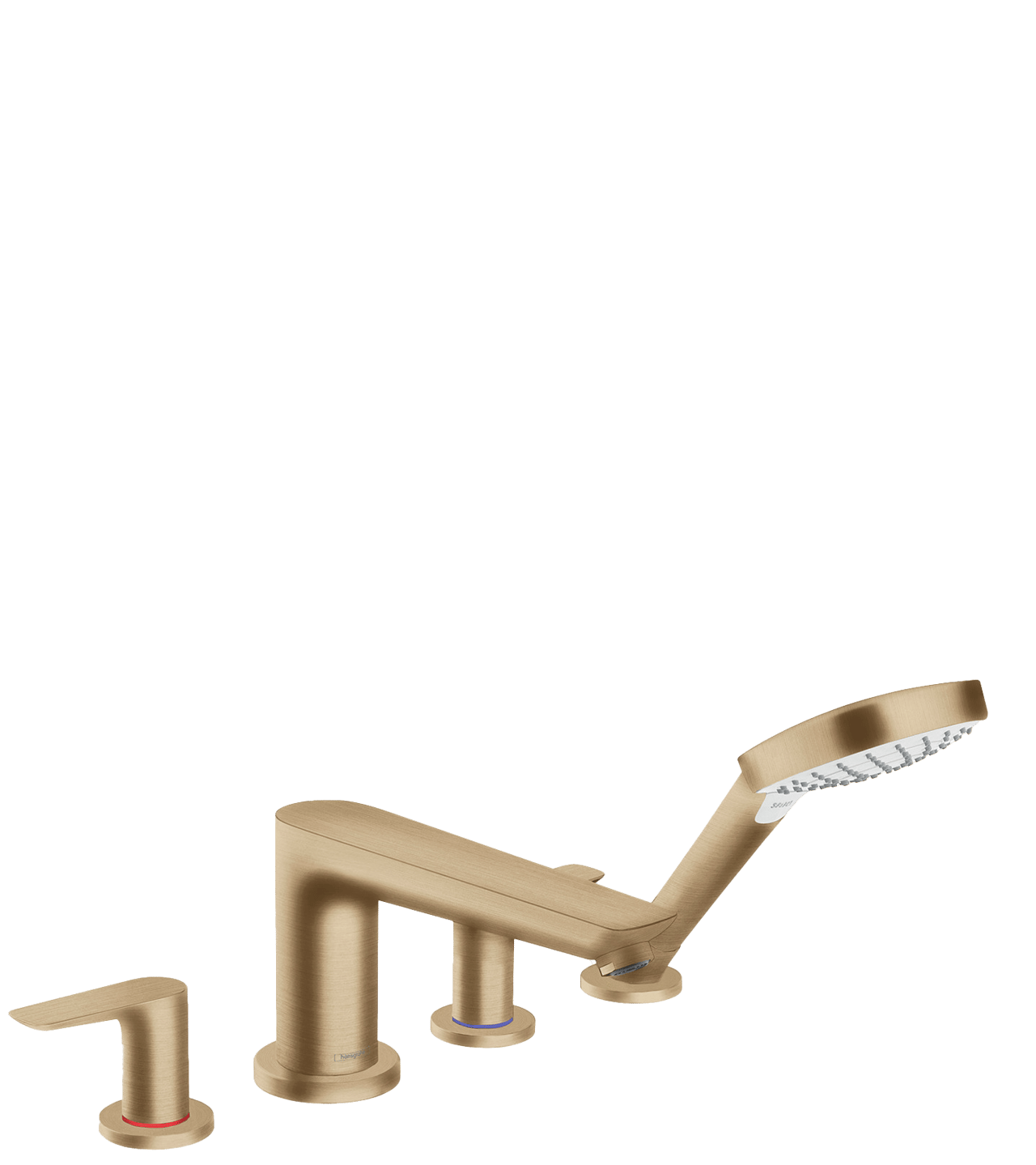 Hansgrohe Talis 4-gats badrandkraan Brushed Bronze