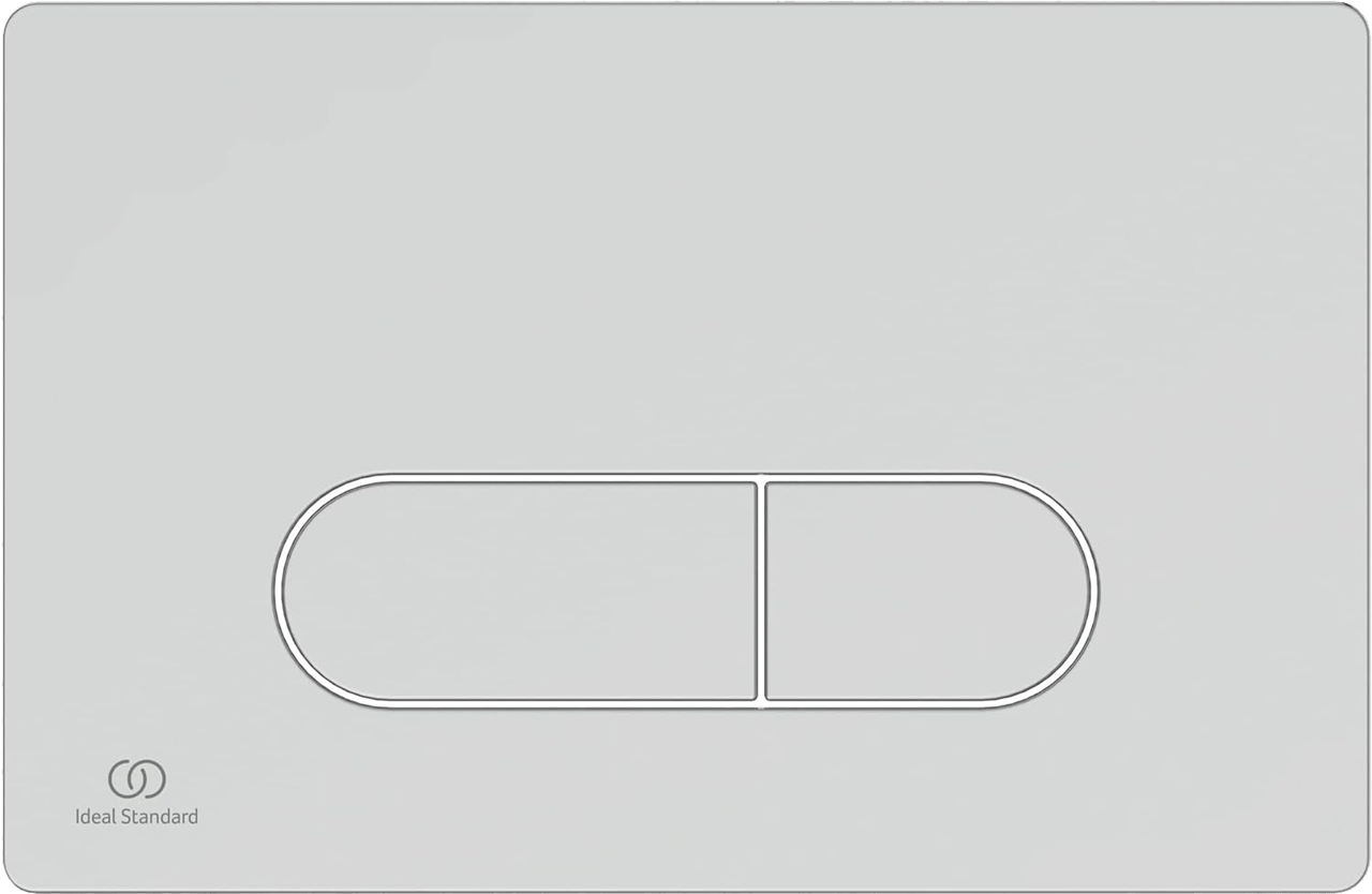 Oleas M1 bedieningspaneel Mat Chroom voor Ideal Standard ProSys inbouwreservoir