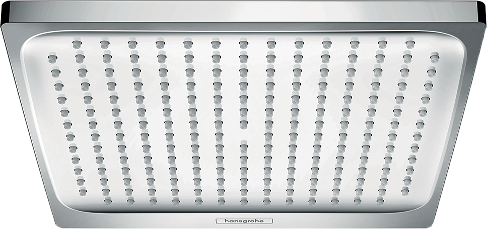 Hansgrohe Crometta E240 vierkant regendouchekop 24 x 24 cm Glanzend Chroom
