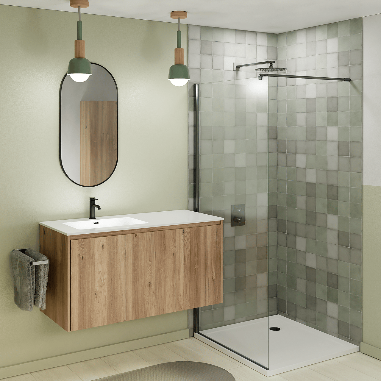 Blaufoss Raindream tête de douche ronde 25 cm Chrome Brillant