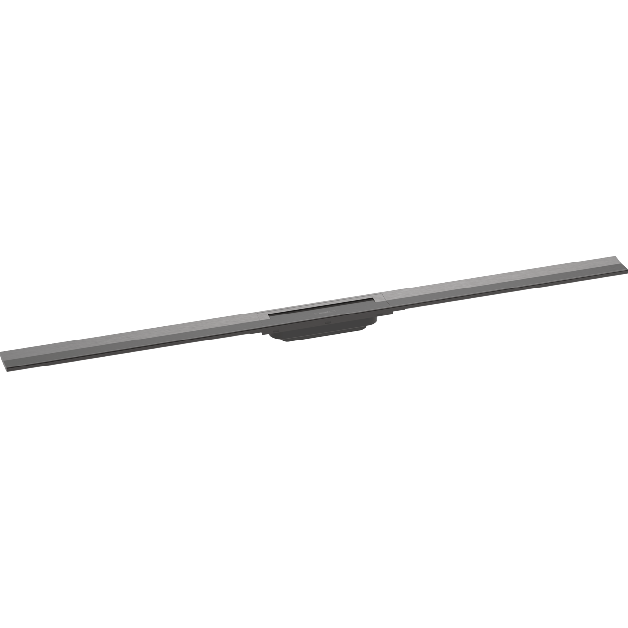 Hansgrohe RainDrain Flex kit de finition pour rigole de douche découpable 120cm Brushed Black Chrome