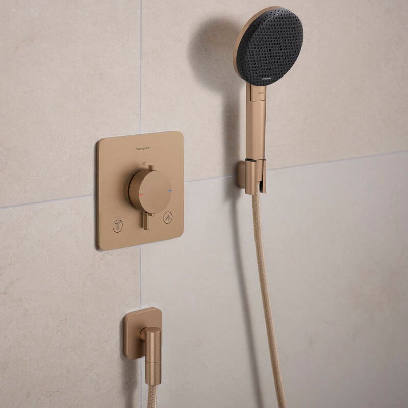 Hansgrohe Porter Fine handdouchehouder Brushed Bronze