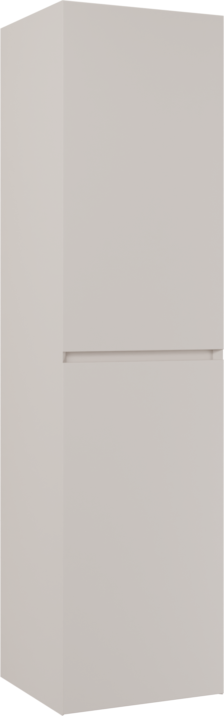 Balmani Mitra colonne salle de bains suspendu Cotton Beige 45 x 35 x 169 cm