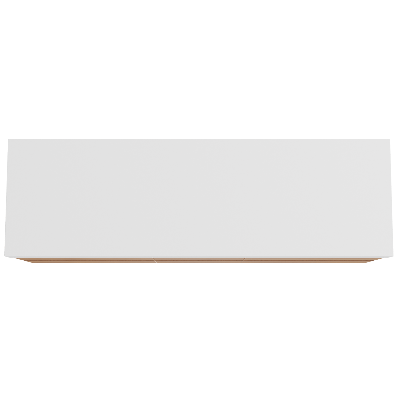 Balmani Mitra meuble salle de bains suspendu 180 x 55 cm teck avec Dominus tablette simple ou double en solid surface blanc mat