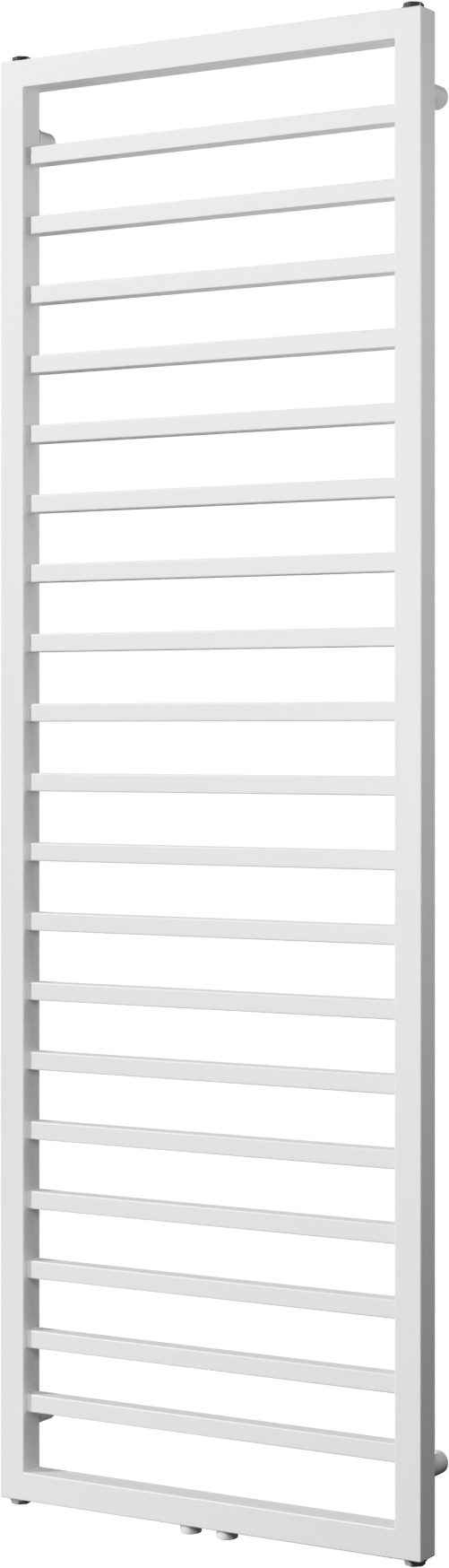 Vipera Listona enkele handdoekradiator 180 x 50 cm zowel elektrisch als cv mogelijk mat wit zij- en middenaansluiting 911W