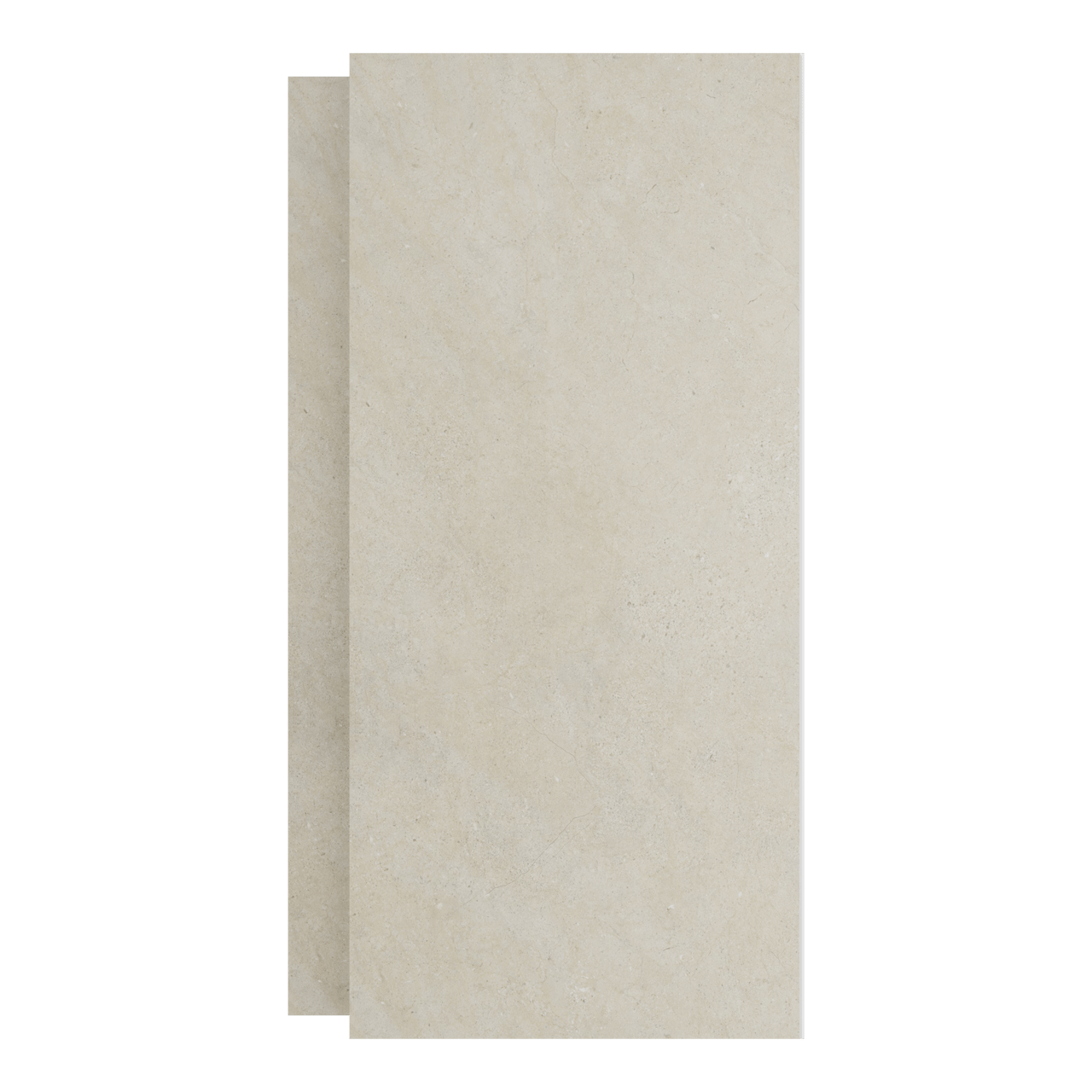 Luca Varess Groovy Set revêtement mural de douche 2 x 120x260 cm, SPC, Capri Beige
