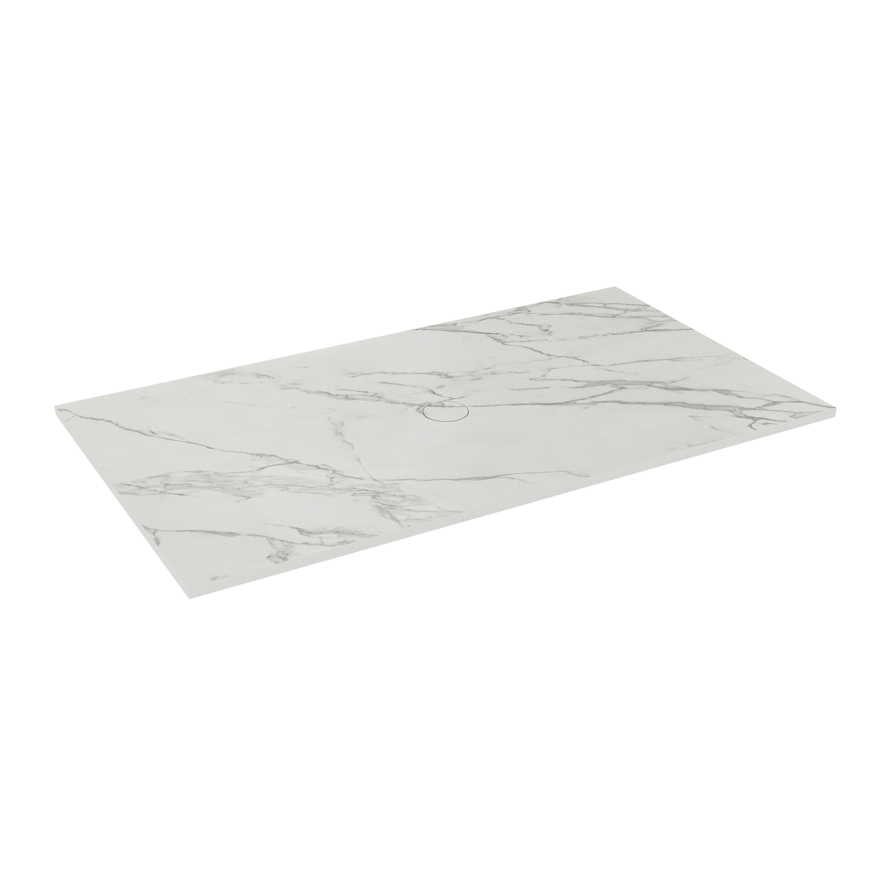 Balmani Studio douchebak 160 x 90 cm keramiek Calacatta