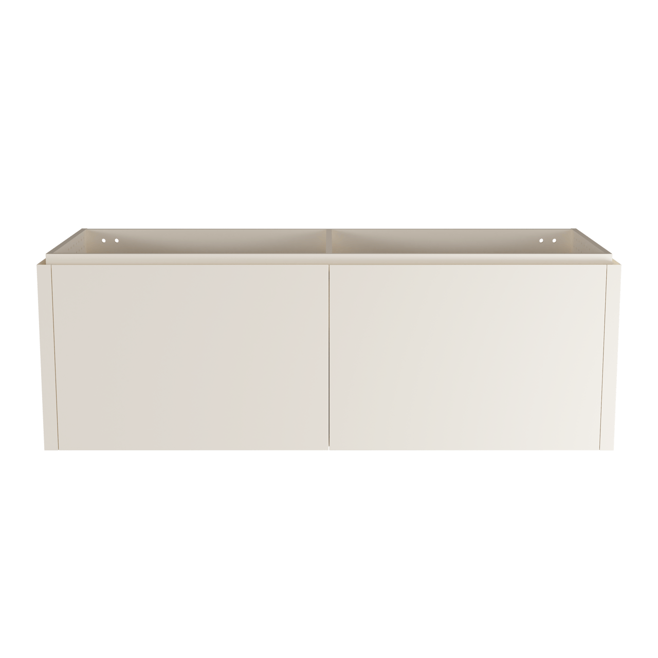 Balmani Eclips meuble sous-lavabo suspendu 150 x 55 cm Sandbeige 4 tiroirs