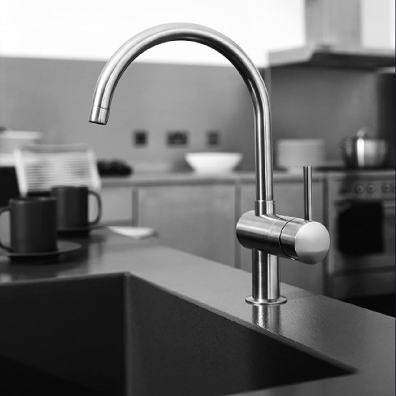 Grohe Minta C-uitloop keukenkraan chroom 32917000