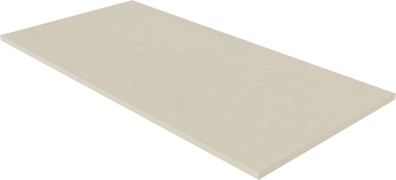 Luca Varess Suite douchebak 180 x 90 cm composietmarmer Dizzy Cream 