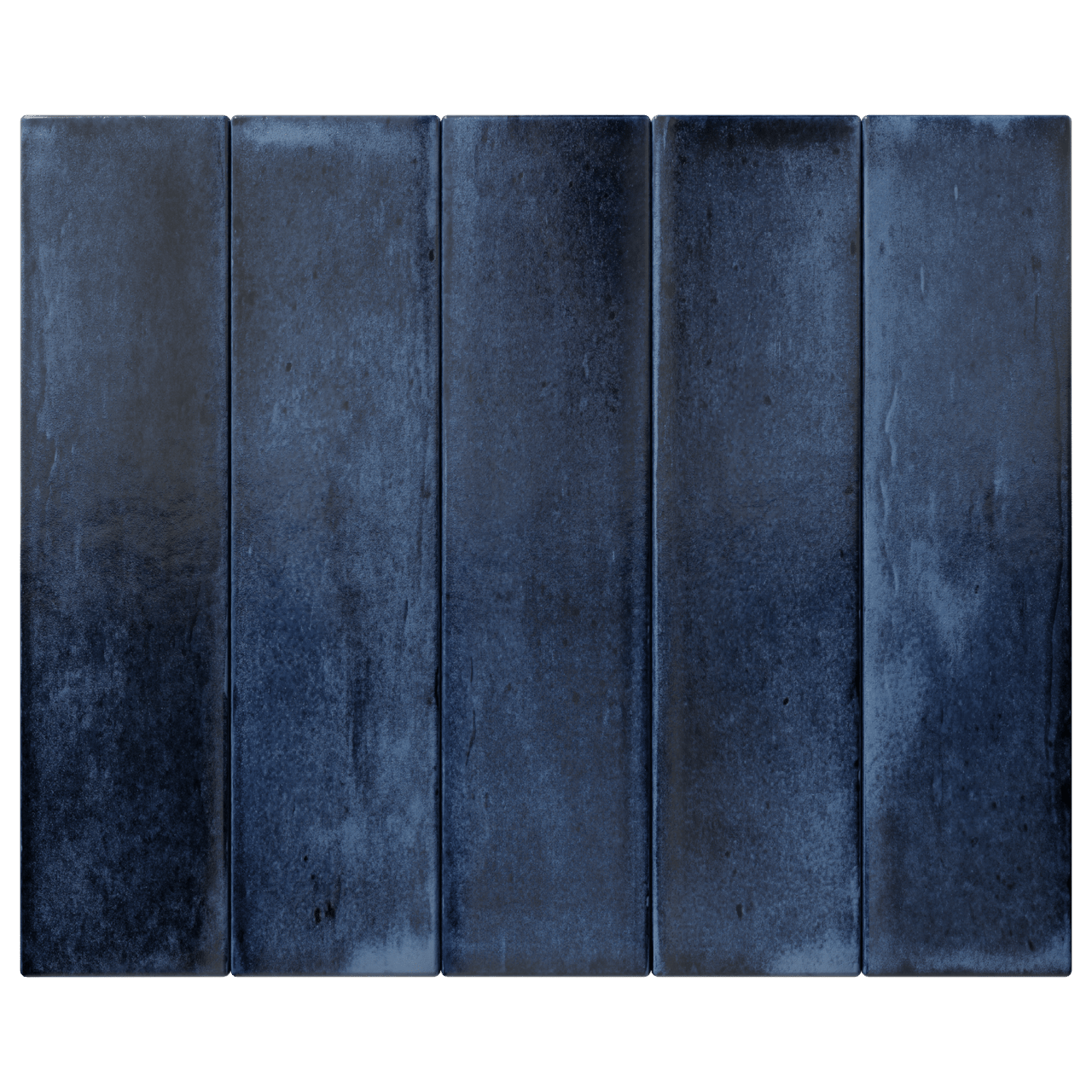 Carruzo Costa carrelage mural en céramique 34 carreaux 6x24_6cm Indigo
