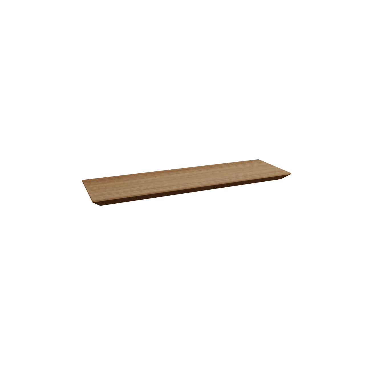 Balmani Mitra étagère murale teck 60 x 18 cm