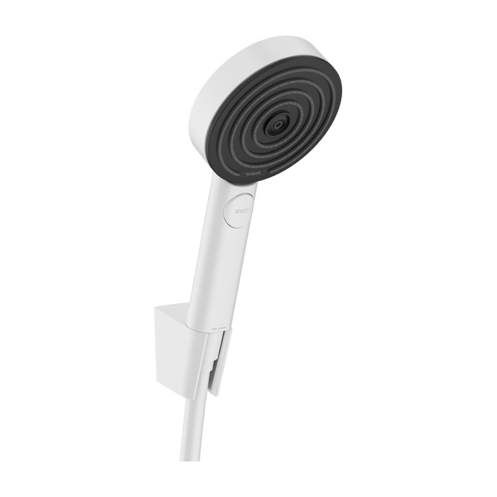Hansgrohe Pulsify Select S EcoSmart Handdoucheset 3 straalsoorten 160cm mat wit