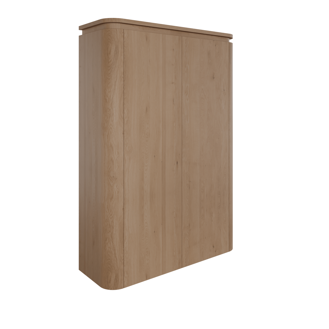 Balmani Moon zwevend badkamerkast naturel eiken 90 x 32 x 130 cm