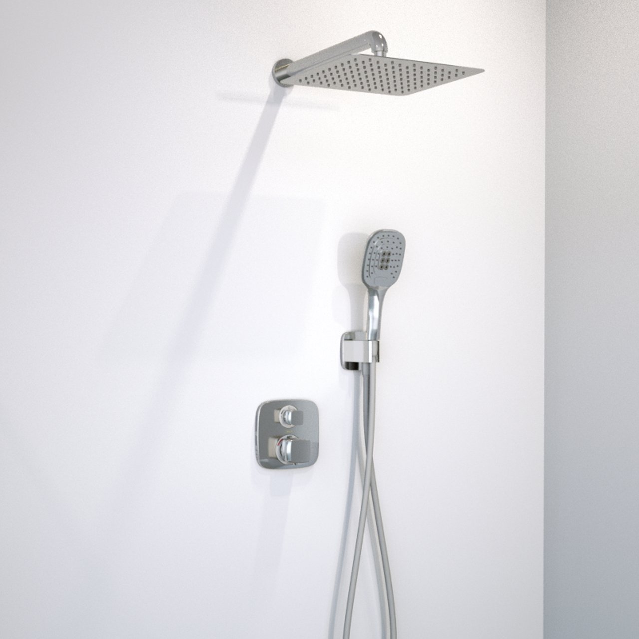 Hansgrohe Ecostat E inbouw douchekraan thermostaat chroom