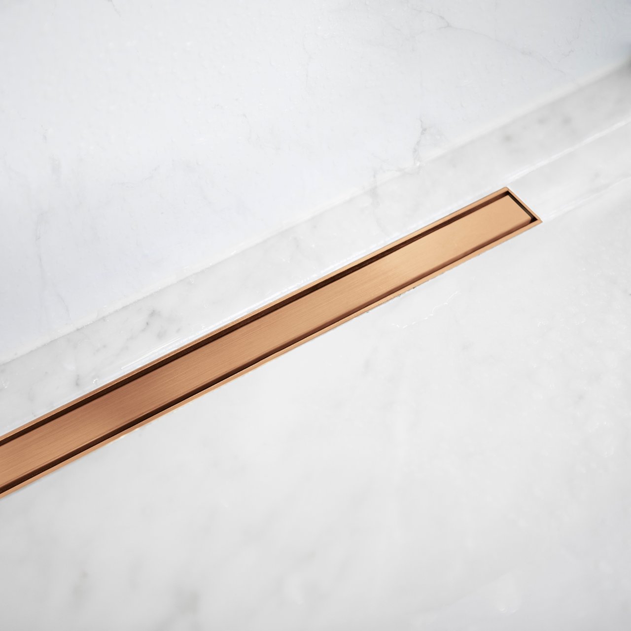 Mydrain Duschrinne 70cm Brushed Rosegold