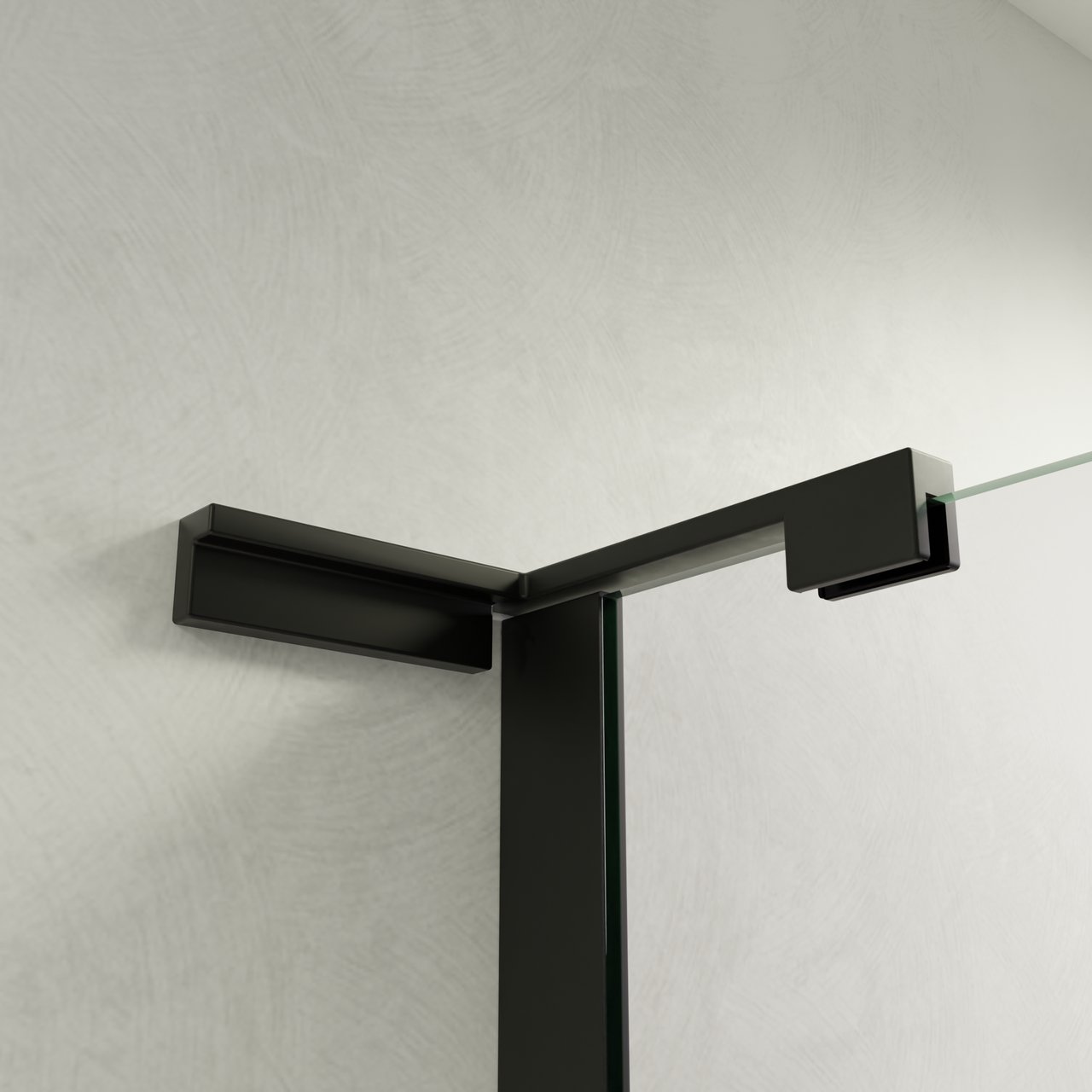 Balmani Modular L-Shape rechts profielenset mat zwart