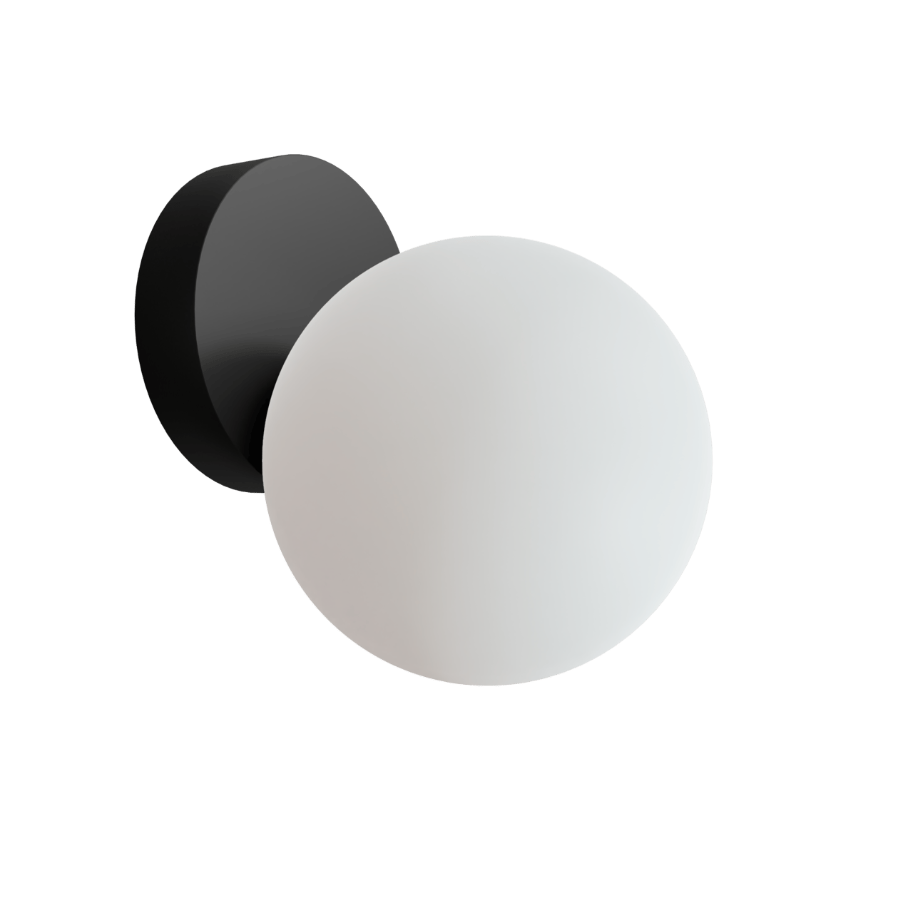 Balmani Orbis LED Spiegelbeleuchtung: 12 cm, Schwarz
