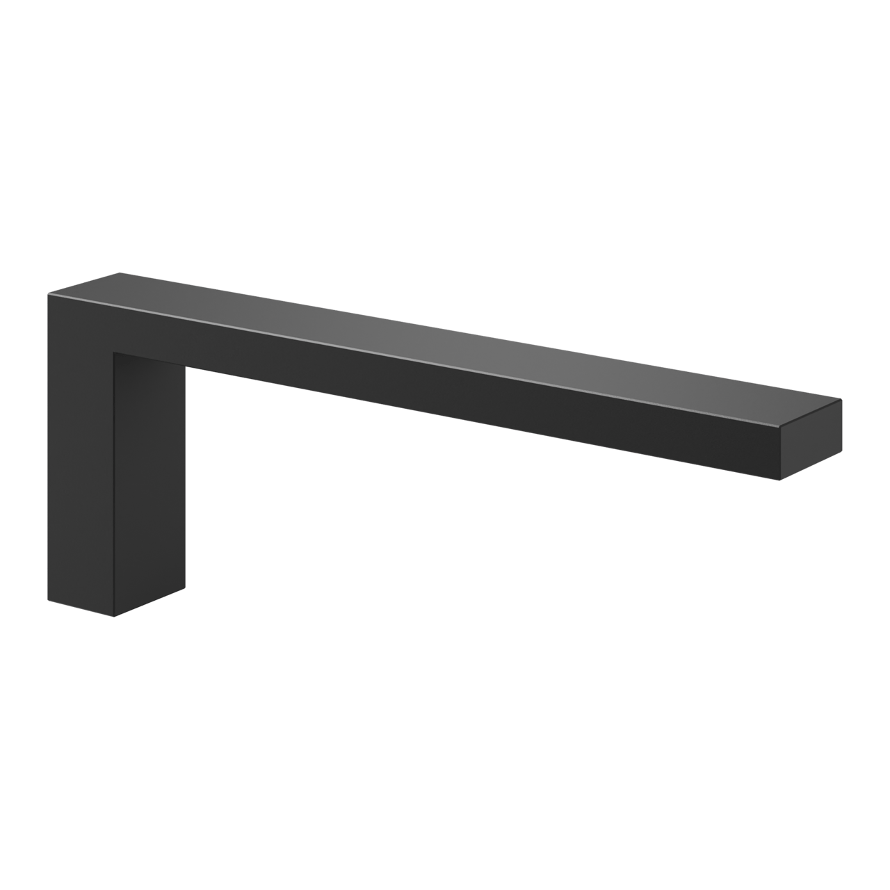 Blaufoss Noma Small handdoekhouder mat zwart 19cm