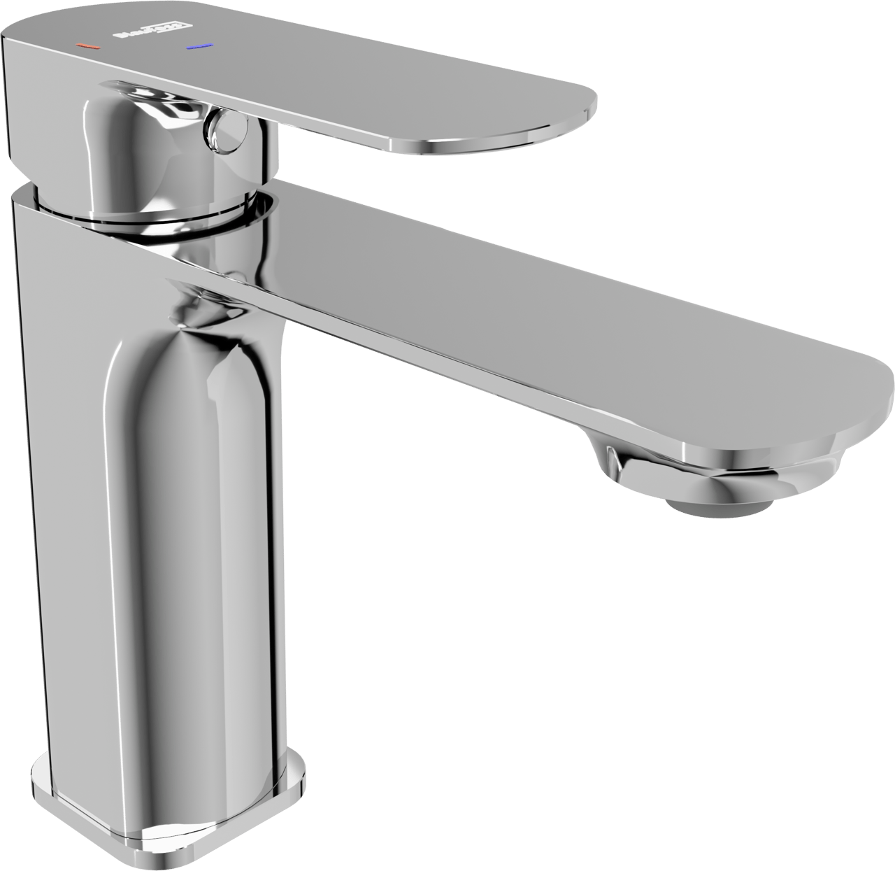 Blaufoss Bodan EcoStart robinet de lavabo standard chrome