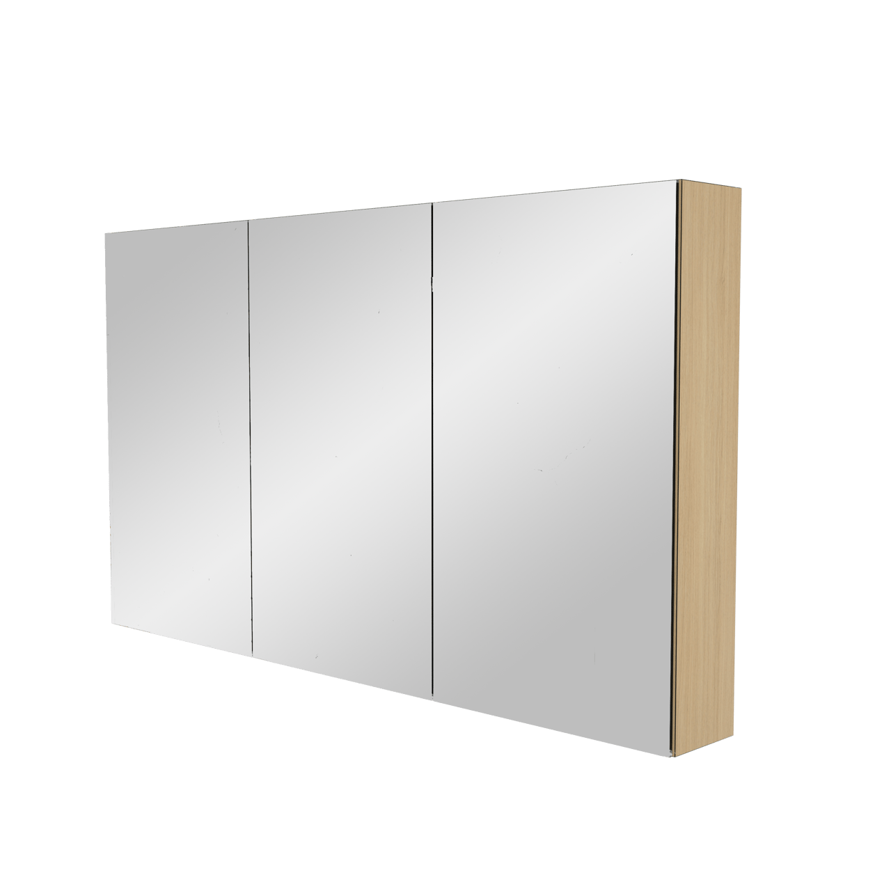 Storke Reflecta armoire de toilette 130 x 75 cm chêne naturel