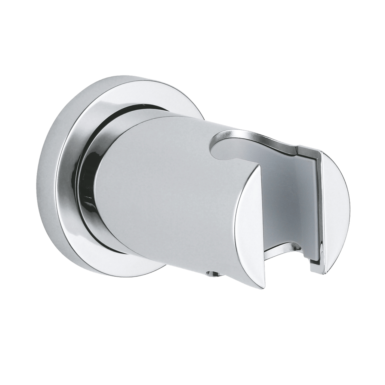 Grohe Rainshower Round Brausehalter: Chrom glänzend