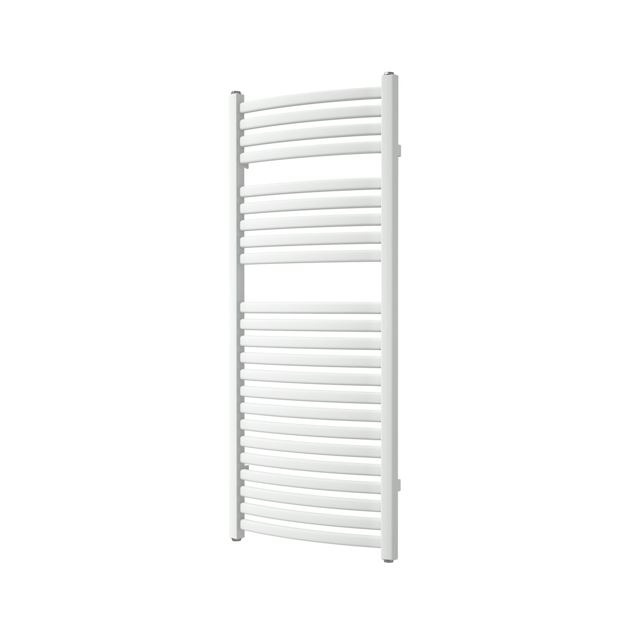 Vipera Kanza Rx enkele handdoekradiator 50 x 120 cm elektrische verwarming mat wit zijaansluiting 521W, weerstand inbegrepen