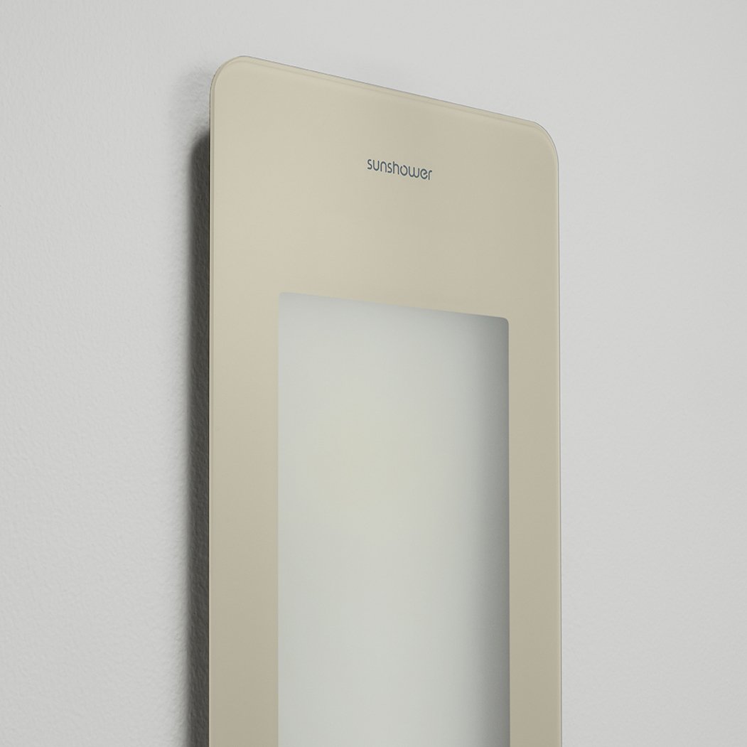Sunshower One L Infrarot Unterputz sand white