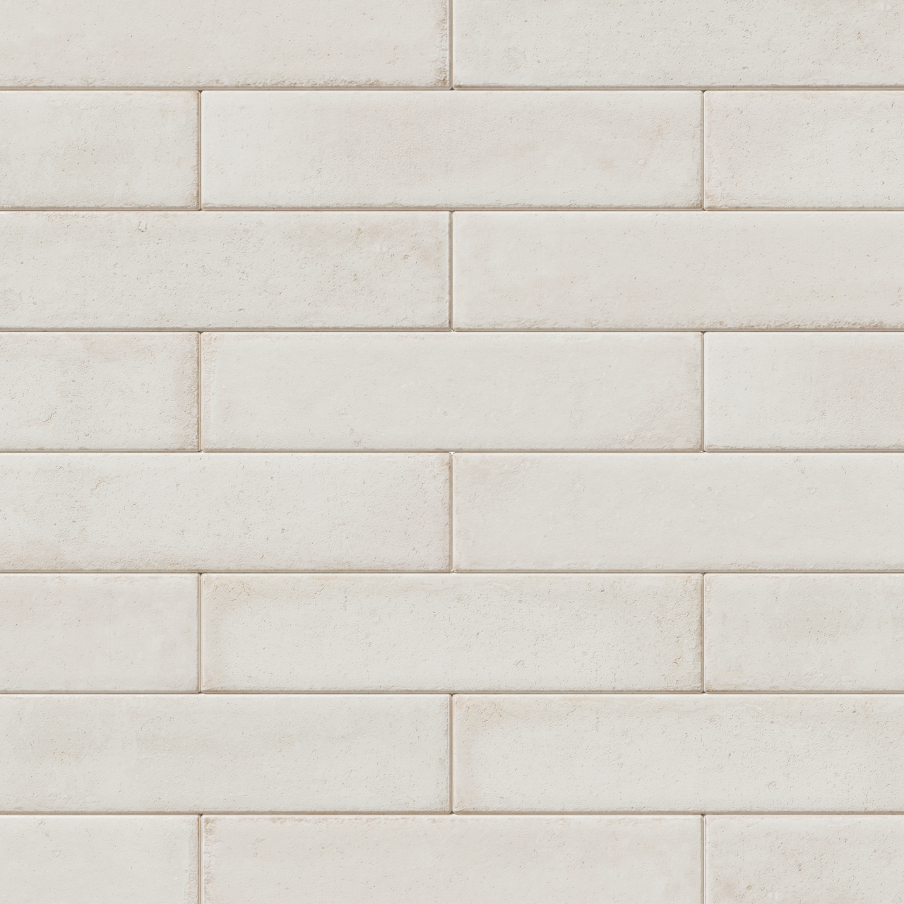 Carruzo Volcan keramische wandtegels 32 stuks 6x25cm Crema